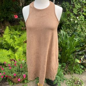 Paper Crane suede dress ‼️